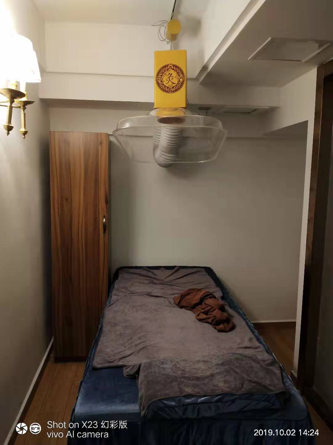 黃山專業(yè)艾灸養(yǎng)生會(huì)所（華仔）艾灸排煙系統(tǒng)安裝完工