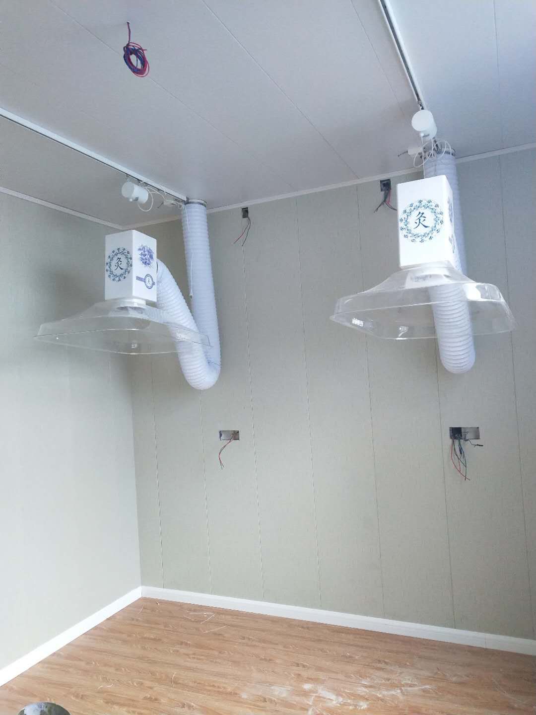 安徽(華仔)艾灸排煙系統(tǒng)安裝